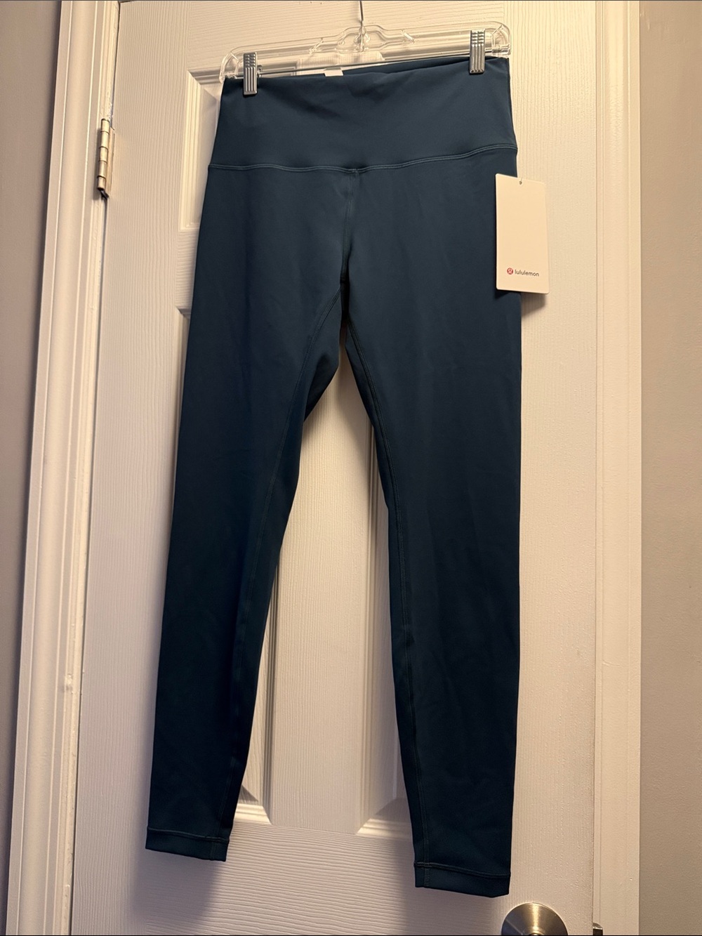 Brand New Lululemon Wunder Train HR Tight 28” Leggings Size 10 in Green